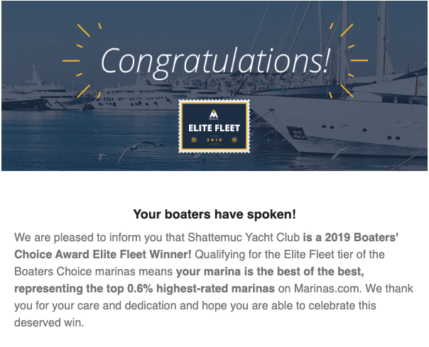 Boat's Choice Award 2019  Elite